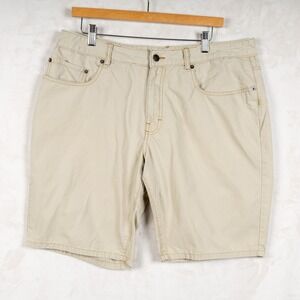 Patagonia Organic Cotton Shorts Men 36 Beige‎ Gorpcore Minimalist Outdoor Casual
